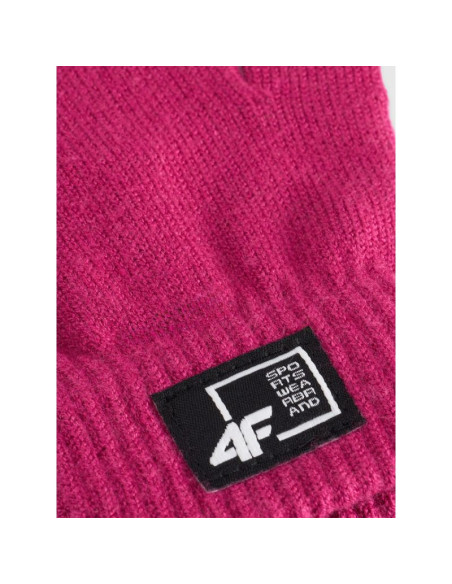 Rękawiczki dzianinowe z wiskozą dziecięce 4f 4fjraw25aglou146-53s