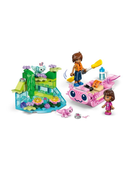 Lego friends 42681 łódź przygodowa z aksolotlem