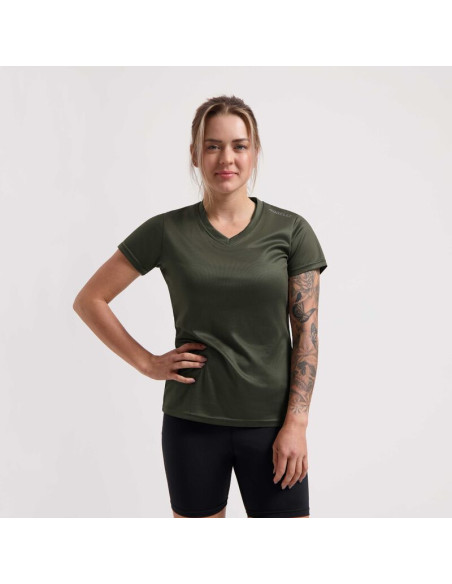 Rogelli koszulka damska promo zielona xl