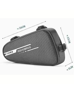 Rockbros torba pod ramę b75 czarna 2