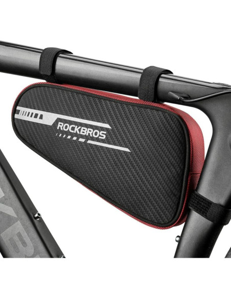 Rockbros torba pod ramę b75 czerwona