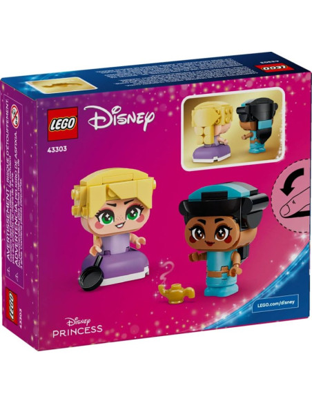 Lego disney princess 43303 dżasmina i roszpunka w wersji mini
