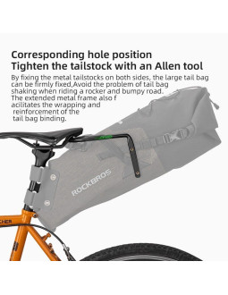 Rockbros wielofunkcyjny uchwyt rowerowy czarny 2