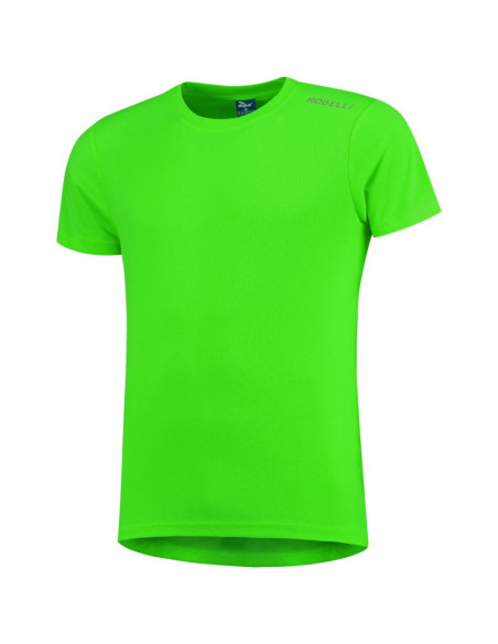 Rogelli koszulka promo fluor-zielona 128-140