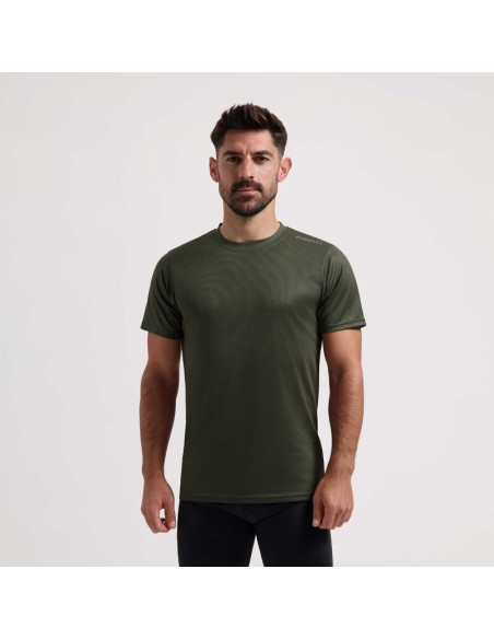 Rogelli koszulka promotion wojskowo zielona s