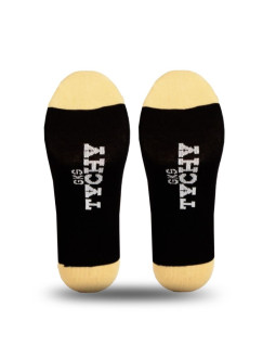 Skarpety gks tychy - gold black 2
