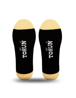 Skarpety kh toruń - gold black 2