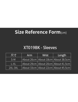 Rockbros rękawki rowerowe ocieplane czarne 2xl/3xl 2