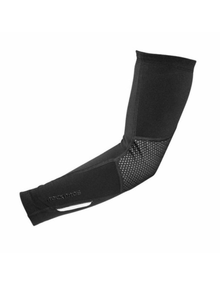 Rockbros rękawki rowerowe ocieplane czarne l/xl