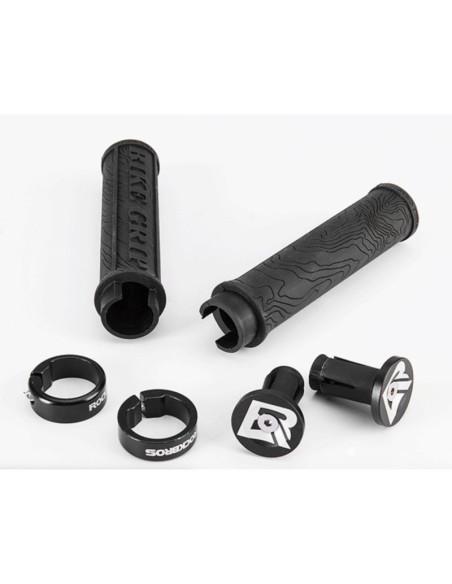 Rockbros chwyty kierownicy rowerowej czarne 2018