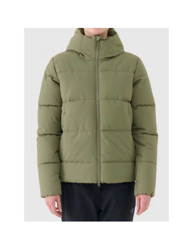 Kurtka narciarska puchowa membrana 5000 damska 4f 4fwaw24ttjaf0781-43s