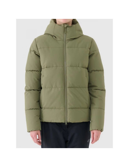 Kurtka narciarska puchowa membrana 5000 damska 4f 4fwaw24ttjaf0781-43s