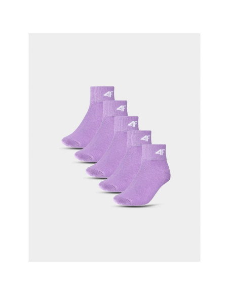 Skarpetki casual za kostkę (5-pack) dziecięce 4f 4fjwmm00usocu295-92s
