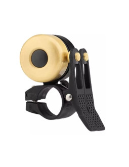 Rockbros dwutonowy dzwonek rowerowy złoty