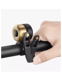 Rockbros dwutonowy dzwonek rowerowy złoty 2