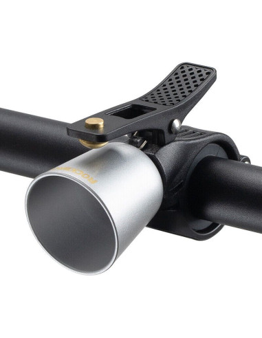 Rockbros dzwonek rowerowy aluminiowy srebrny