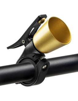 Rockbros dzwonek rowerowy aluminiowy złoty