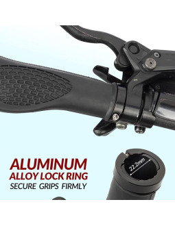 Rockbros chwyty rowerowe czarno-szare 2