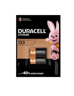 Bateria cr123 duracell w op.2 szt cena za blister