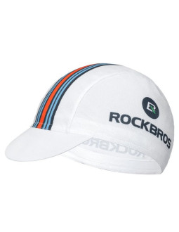 Rockbros czapeczka kolarska biała