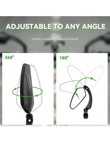 Rockbros lusterko rowerowe prawe 26210001002 czarn