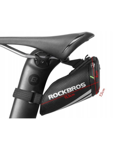 Rockbros torba rowerowa podsiodłowa na klips mała