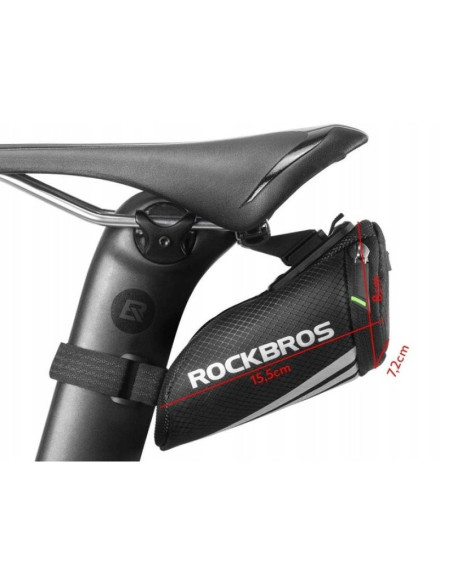 Rockbros torba rowerowa podsiodłowa na klips mała