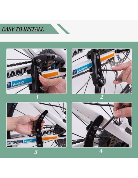 Rockbros podpórka rowerowa jc1005bk 24-29 cali