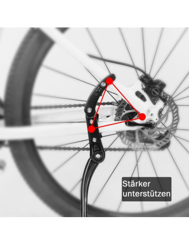 Rockbros podpórka rowerowa jc1005bk 24-29 cali