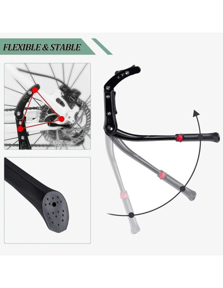 Rockbros podpórka rowerowa jc1005bk 24-29 cali