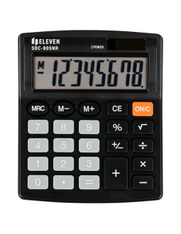 Eleven kalkulator biurowy sdc-805nr zastępuje citizen 2
