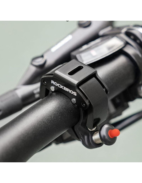 Rockbros dzwonek aluminiowy mechaniczny czarny