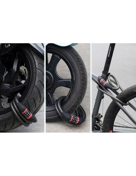 Rockbros zapięcie rowerowe 120cm