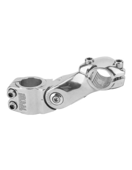 Wspornik kierownicy kwg-8-08 25,4 ahead srebrny