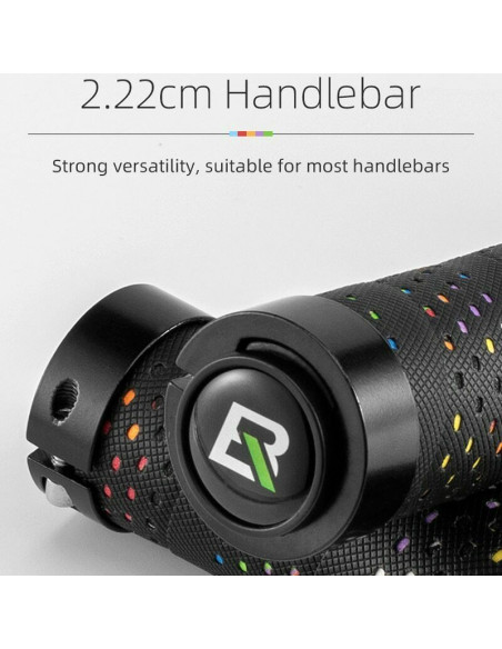 Rockbros chwyty kierownicy rowerowej czarno-czerw