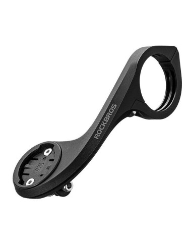 Rockbros wydłużany uchwyt rowerowy gps czarny