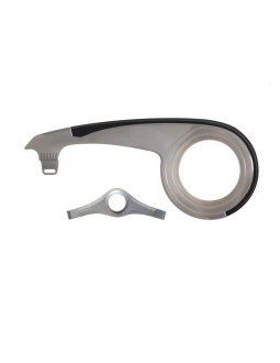 Osłona łańcucha poliwęglowa czarna