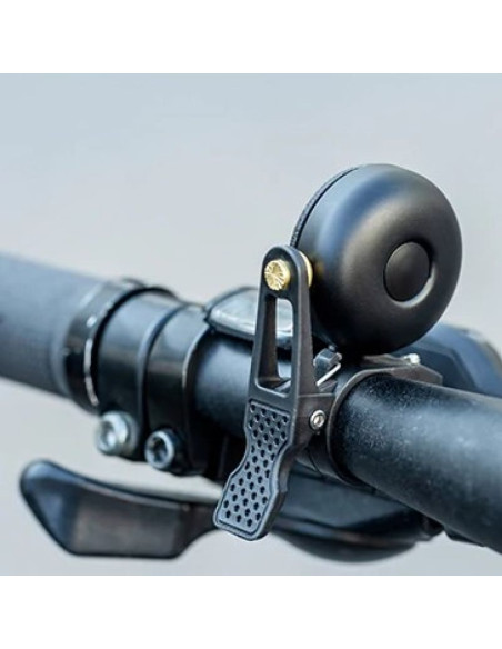 Rockbros dzwonek rowerowy na kierownicę czarny