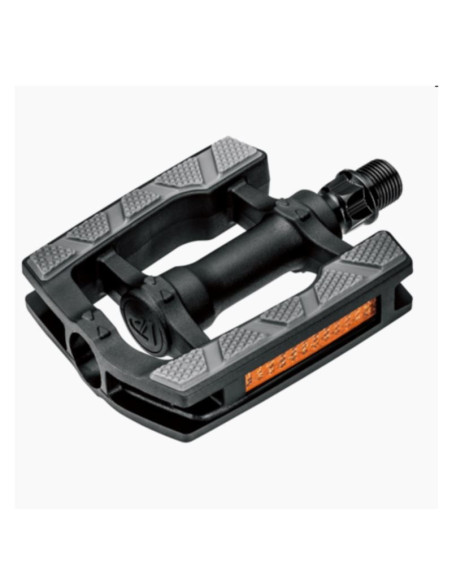 Pedały treking vpe-857 nylon czarne blister