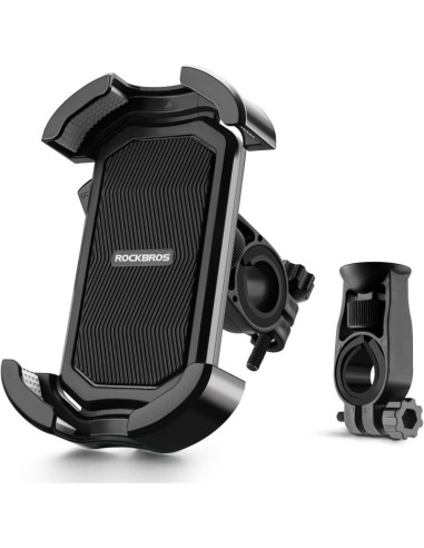 Rockbros rowerowy uchwyt na telefon 4.7-6.8" czarn