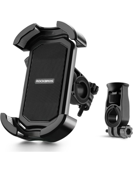 Rockbros rowerowy uchwyt na telefon 4.7-6.8" czarn