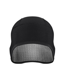 Rockbros czapka pod kask ocieplana/softshell czarn 2