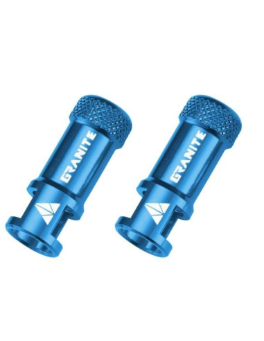 Granite kapturki na wentylki fv juicy niebieskie