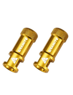 Granite kapturki na wentylki fv juicy złote