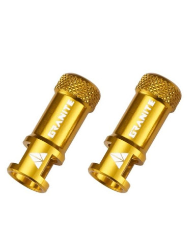 Granite kapturki na wentylki fv juicy złote