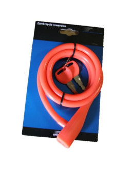 Zapięcie klucz 10x1350mm kolor silikon