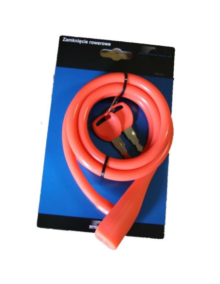 Zapięcie klucz 10x1350mm kolor silikon