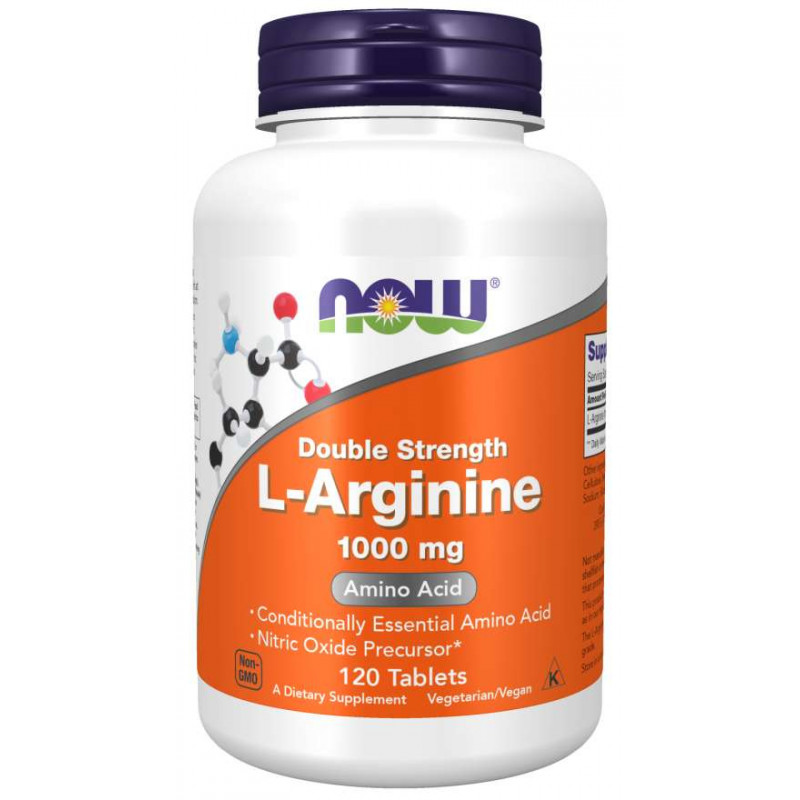 L-Arginine Double Strength 1000 mg (120 tabl.)