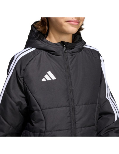 Kurtka dla dzieci adidas tiro 26 winter czarna ka5319