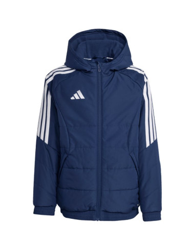 Kurtka dla dzieci adidas tiro 26 winter granatowa ka8026